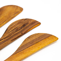 Simple Batik Olive Wood Spreader Set of 3 - Flyclothing LLC