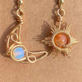 Beaded Alloy Earrings - Trendsi - Flyclothing LLC