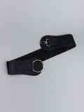 PU Elastic Wide Belt - Trendsi - Flyclothing LLC