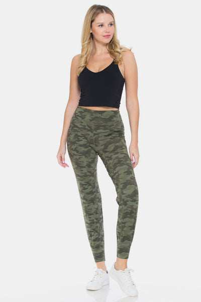 Leggings Depot Camouflage High Waist Leggings - Trendsi - Flyclothing LLC