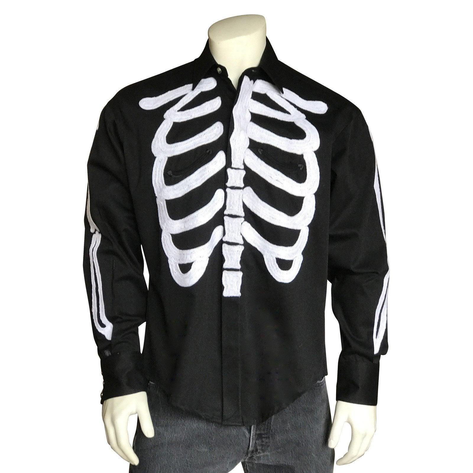 Men's Zombie Cowboy Embroidered Western Shirt - Rockmount Clothing