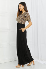Celeste Essential Full Size Maxi Dress in Leopard - Trendsi