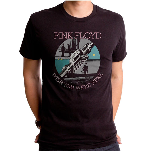 Pink Floyd Here Label Short Sleeve Men's Crew Tee - Flyclothing LLC