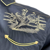 Rockmount Clothing Men's Black Vintage Bull Rider Embroidery - Rockmount Clothing - Flyclothing LLC
