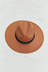 Fame Enjoy The Simple Things Fedora Hat - Trendsi - Flyclothing LLC