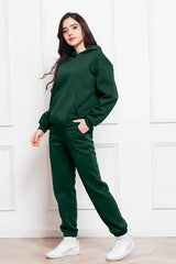 Drop Shoulder Long Sleeve Hoodie and Pants Set - Trendsi - Flyclothing LLC