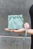 Nicole Lee USA Faux Leather Pouch - Trendsi - Flyclothing LLC