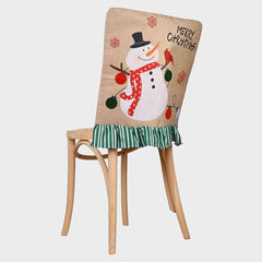 MERRY CHRISTMAS Chair Cover - Trendsi
