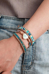 Heart Layered Bracelet - Trendsi