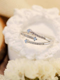 Moonstone Platinum-Plated Ring - Trendsi - Flyclothing LLC