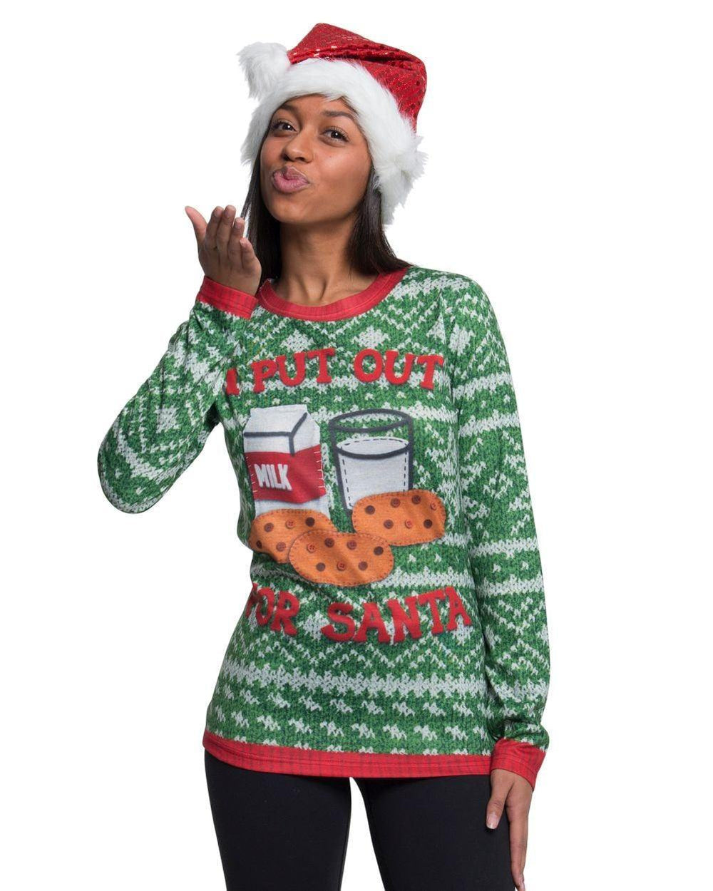 Faux Real FR Xmas Put Out For Santa Tee - Faux Real