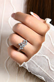 9.27 Carat Moissanite 925 Sterling Silver Ring - Trendsi