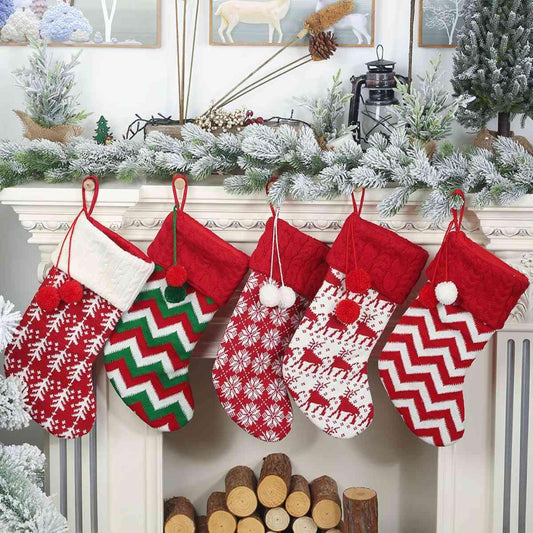 Christmas Stocking Hanging Widget - Trendsi