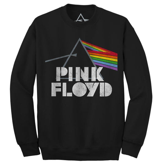 Pink floyd floyd prism black unisex tee sweatshirt - Flyclothing LLC