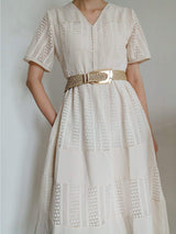 Irregular Buckle Braid Belt - Trendsi - Flyclothing LLC