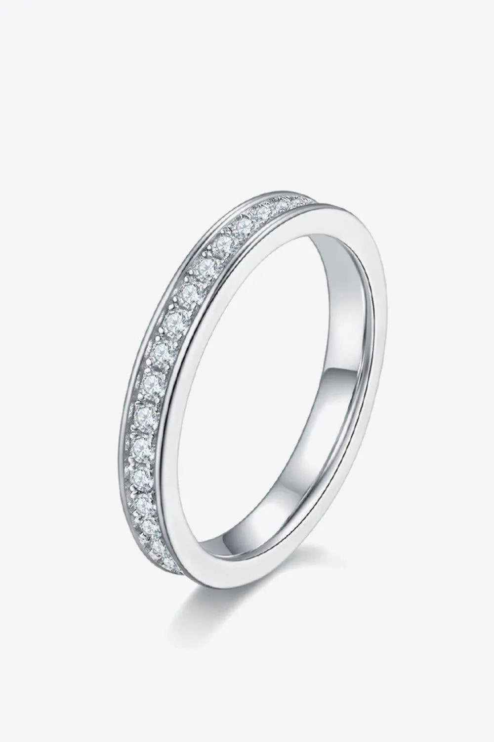 Unexplained Words Moissanite Ring - Trendsi