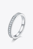 Unexplained Words Moissanite Ring - Trendsi
