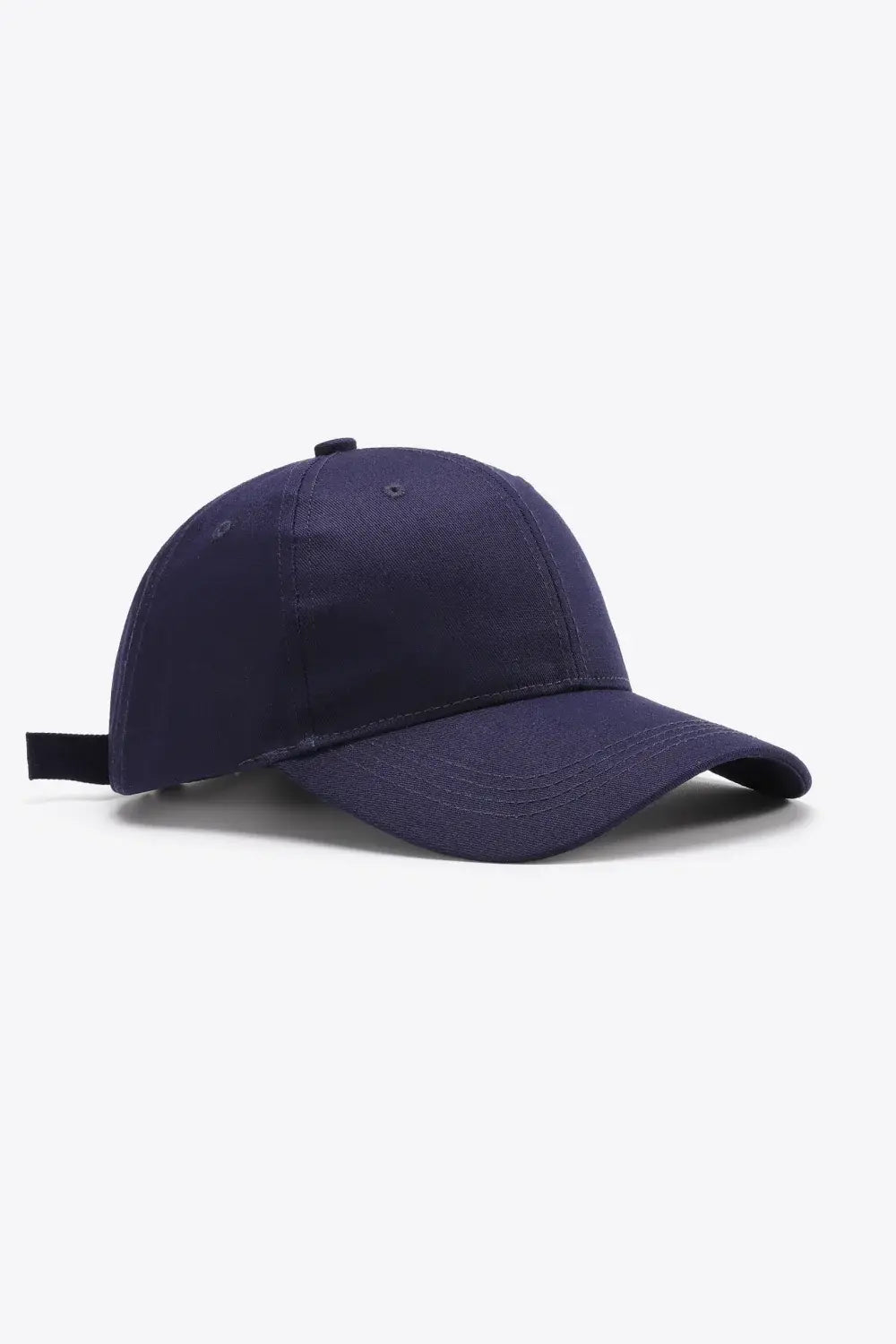 Plain Adjustable Cotton Baseball Cap - Trendsi - Flyclothing LLC
