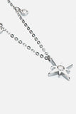 Moissanite North Star Pendant 925 Sterling Silver Necklace - Trendsi - Flyclothing LLC