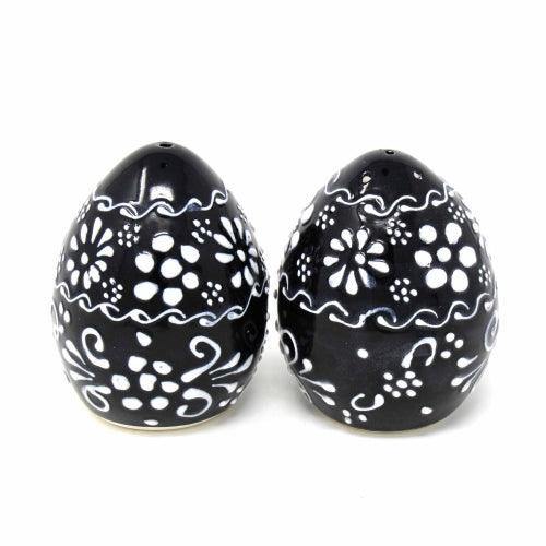 Encantada Handmade Pottery Spice Shakers, Ink - Encantada