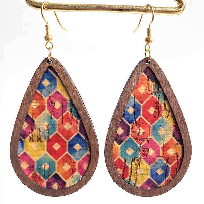 Teardrop Drop Earrings - Trendsi - Flyclothing LLC