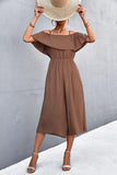 Spaghetti Strap Layered Jumpsuit - Trendsi