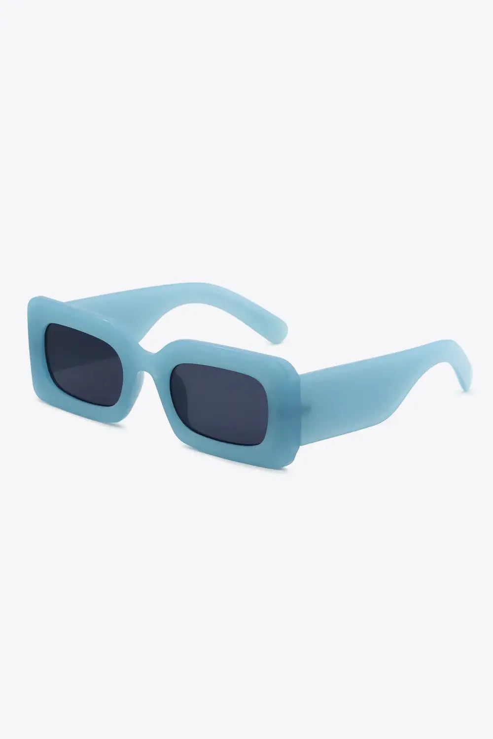 Polycarbonate Frame Rectangle Sunglasses - Trendsi - Flyclothing LLC