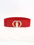 D Buckle Elastic Belt - Trendsi - Flyclothing LLC
