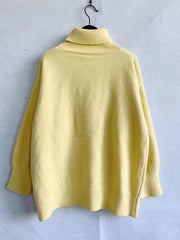 Turtleneck Long Sleeve Sweater - Flyclothing LLC