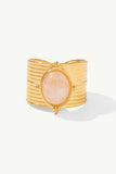 18K Gold-Plated Wide Open Ring - Trendsi - Flyclothing LLC