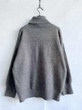 Turtleneck Long Sleeve Sweater - Trendsi - Flyclothing LLC