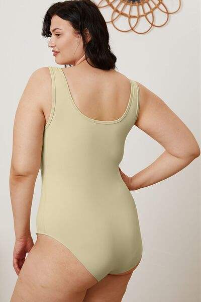Basic Bae Full Size Square Neck Sleeveless Bodysuit - Trendsi - Flyclothing LLC