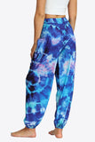 Tie-Dye Smocked Joggers - Flyclothing LLC