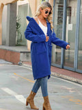 Collared Neck Button Down Coat - Trendsi - Flyclothing LLC
