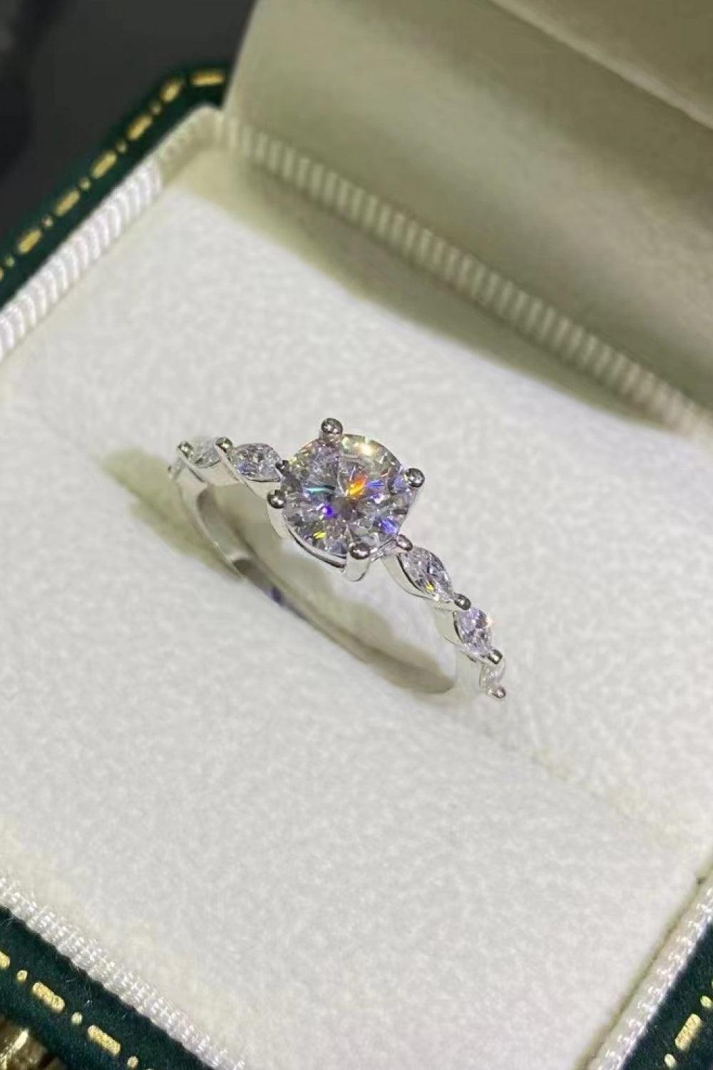 Now I See 1 Carat Moissanite Ring - Trendsi