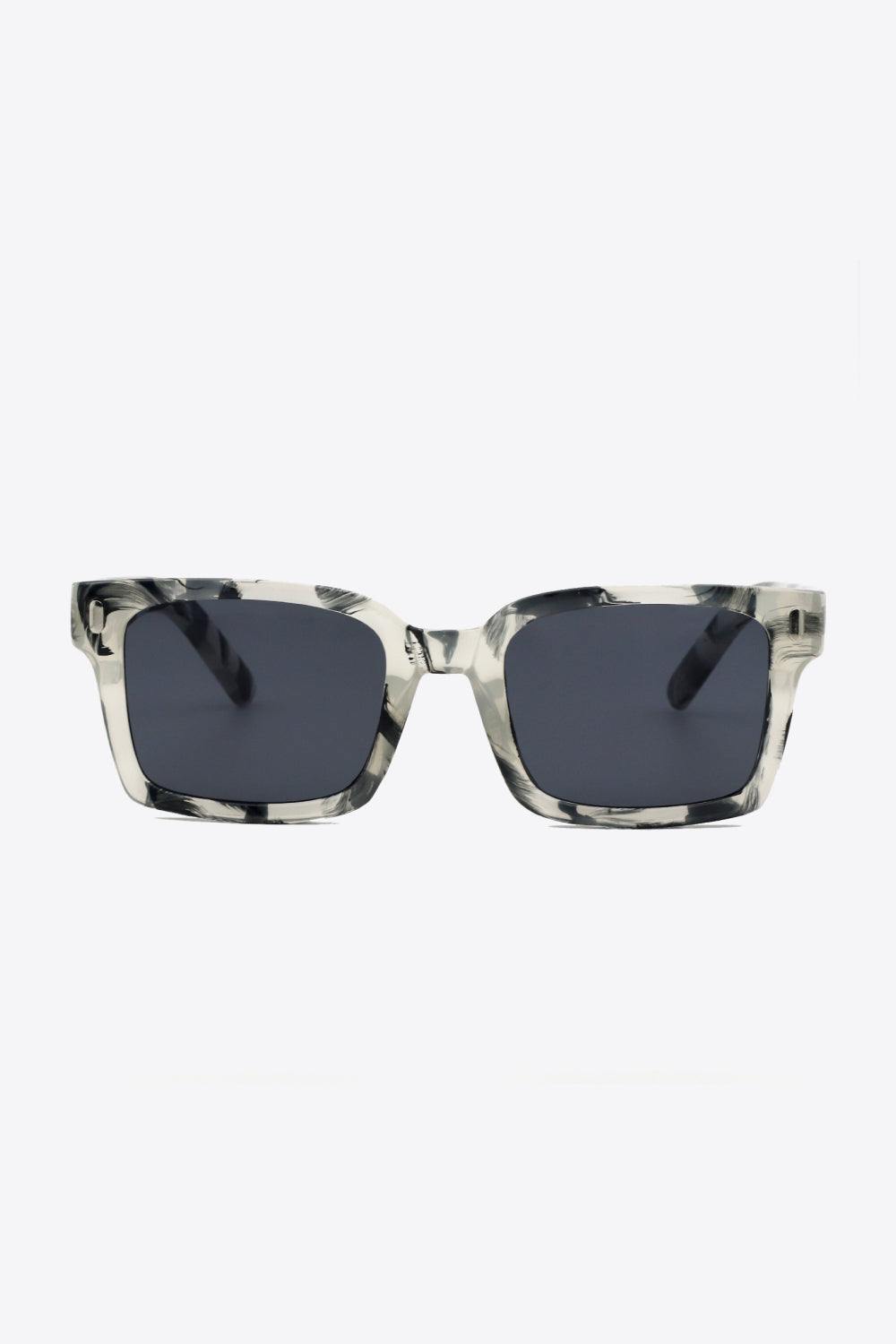 UV400 Polycarbonate Square Sunglasses - Flyclothing LLC