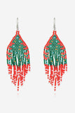 Christmas Beaded Earrings - Trendsi - Flyclothing LLC