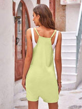 Spaghetti Strap Romper with Pockets - Trendsi - Flyclothing LLC