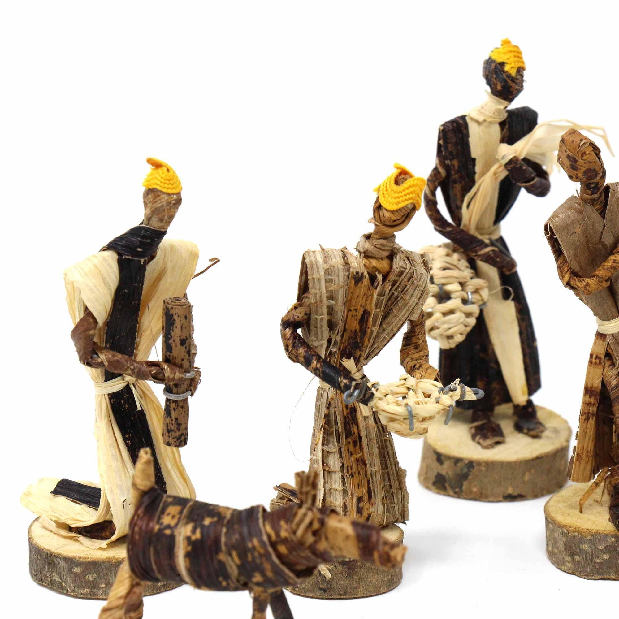 Banana Fiber Nativity Set - Esther Kariuki - Flyclothing LLC