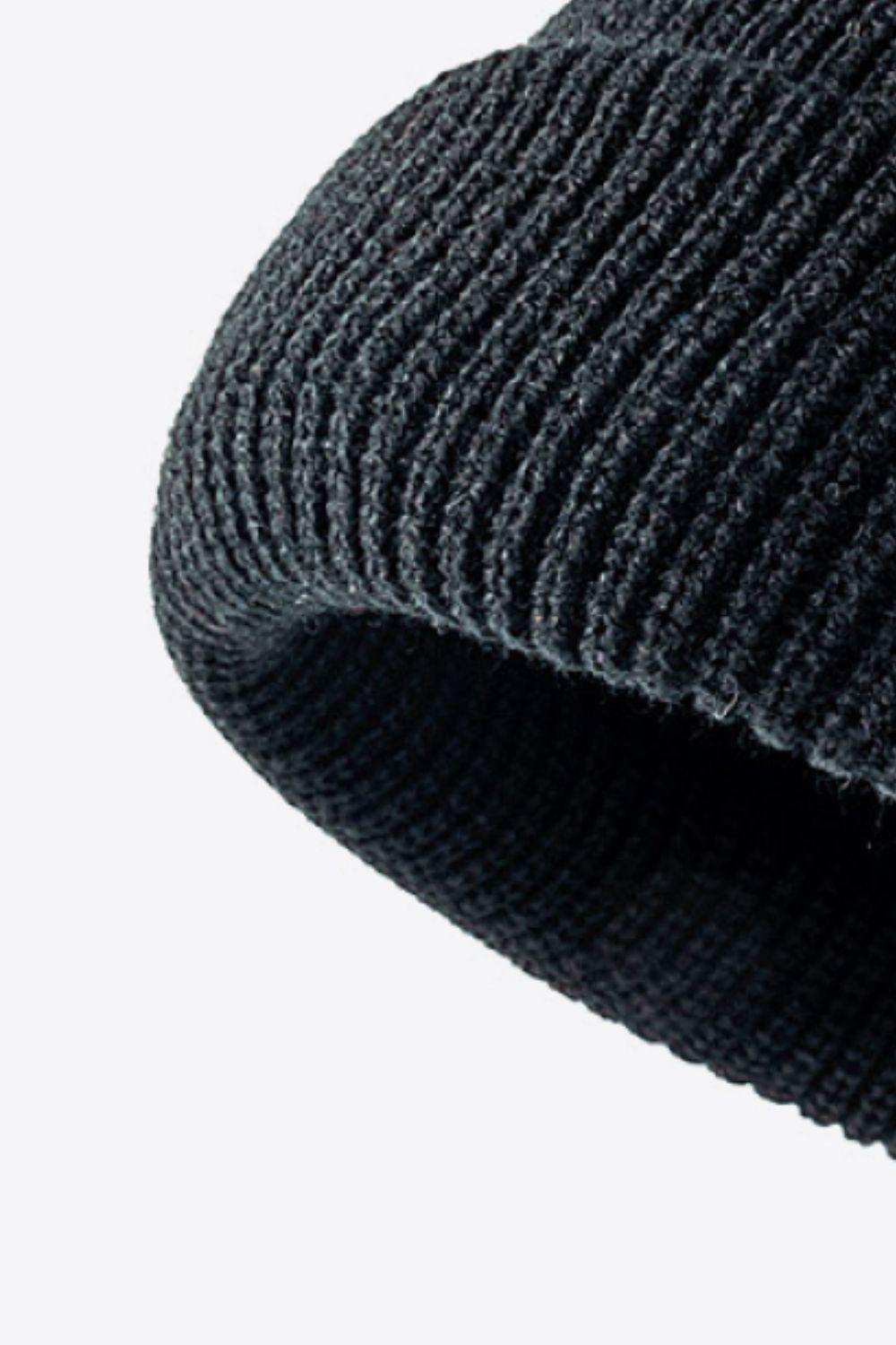 Calling For Winter Rib-Knit Beanie - Trendsi - Flyclothing LLC