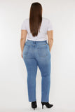 Kancan Full Size Cat's Whiskers High Waist Jeans - Trendsi