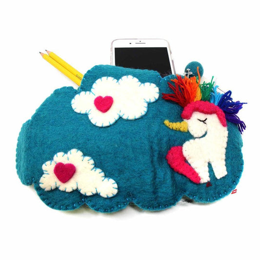 Felt Unicorn Shoulder Bag - Global Groove - Global Groove