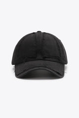 Distressed Adjustable Baseball Cap - Trendsi - Flyclothing LLC