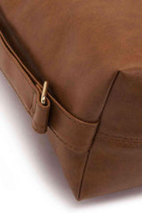 Large PU Leather Crossbody Bag - Trendsi
