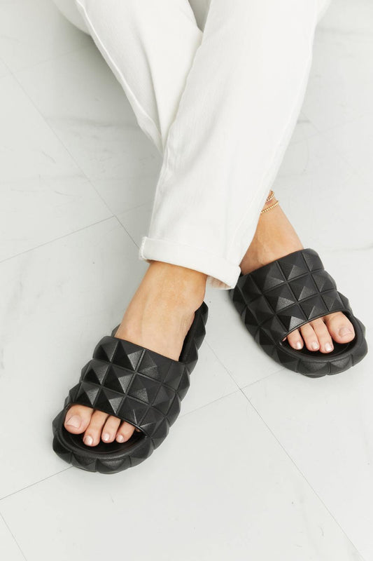 Legend Let's Chill 3D Stud Slide Sandal - Trendsi