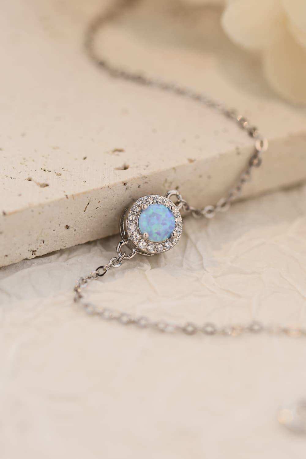 Love You Too Much Opal Bracelet - Trendsi - Flyclothing LLC