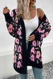 Open Front Longline Cardigan - Trendsi