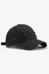 Distressed Adjustable Baseball Cap - Trendsi - Flyclothing LLC