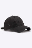 Distressed Adjustable Baseball Cap - Trendsi - Flyclothing LLC