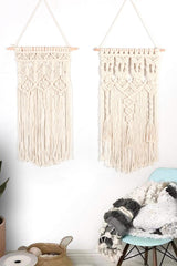 Macrame Bohemian Hand Woven Fringe Wall Hanging - Flyclothing LLC